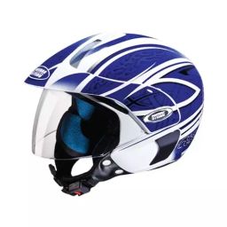 Studds MARSHALL D3 DECOR WHITE (600 mm) X Large Open Face Helmet, D3 WHITE N1-image-26