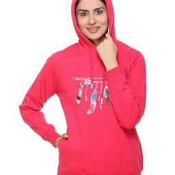 WOOL 4U Women Graphic Printed Long Sleeve Woolen Pullover Sweatshirt-image-74