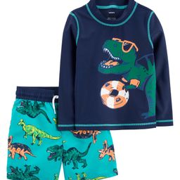 Carter's 2 Piece Swimsuit - Blue-image-63
