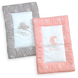 Carerio Pure Cotton Baby Mats With Sweet Dream Cloud and Good night Moon Print - Multicolour-image-57