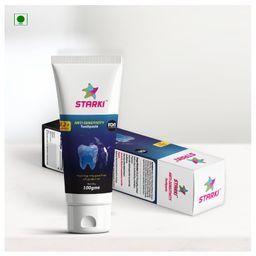 STARKI Teens toothpaste, 100g, Anti Sensitivity Toothpaste, for 12+ year old teens, contains natural herbs SLS Free, FDA Certified, prevents sensitivity, safe for teens-4