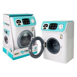 Sanjary My First Washing Machine Electric Laundry and Cleaning Play Set for Kids color design may vary-13