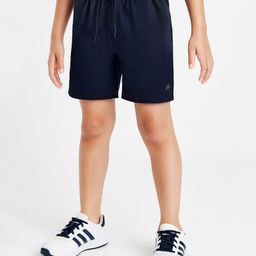 Pine Active Woven Above Knee Length Solid Color Shorts - Navy Blue-picture-1