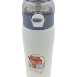 SANJARY BPA Free Double Wall Vacuum Insulated Stainless Steel Wate Bottle 380 ml color design may vary-image-15
