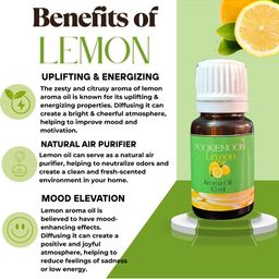 Pookiemoon Aroma Diffuser with Lavender and Lemon Aroma Oils 10ml Each image 4