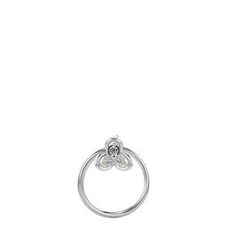 VALANOVA Women 14K White Gold & 0.02CT Certified Lab Grown Diamond 0.19gm-image-70