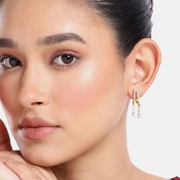 DressBerry Contemporary Drop Earrings-image-25