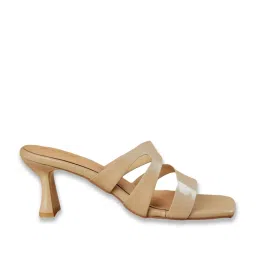 CODE by Lifestyle Women's Beige Slides image 2