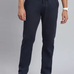 Rock.it Navy Blue Regular Fit Trackpants-image-29