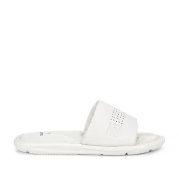 Yoho Men's White Slides image 2