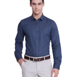 Turtle Blue Printed Shirt-image-99