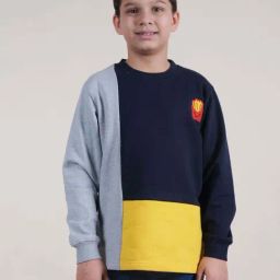 Kiddopanti Boys Multicolor Color Block Full Sleeves Sweatshirts Hoodies-image-59