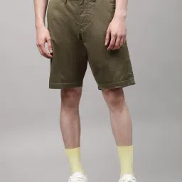 GANT Olive Regular Fit Bermuda Shorts-picture-47