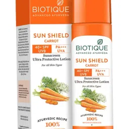 Biotique Sun Shield Carrot SPF 40 Sunscreen Lotion - 190 ml-picture-6