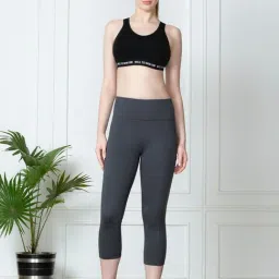 Van Heusen Grey Mid Rise Capris-image-51