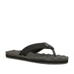 Bata Men's Black Flip Flops-picture-43