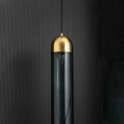 Whispering Homes Modern Glass Tube Pendant Light-image-65
