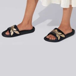 Neemans Women's Black Slides-picture-9