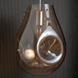 Whispering Homes Modern Gradient Glass Pendant Lamp-image-36