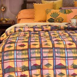 Cambaya Cotton Voile Mango Double Quilt-image-18