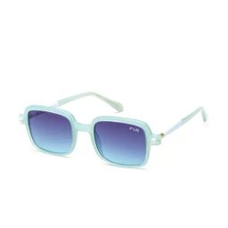 Irus Dark Blue Rectangular Sunglasses For Men-45