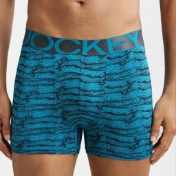 Jockey IC30 Blue Microfiber Elastane Stretch Trunks with Moisture Move Treatment (Prints May Vary)-picture-33