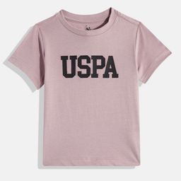 U.S. Polo Assn. Kids Boys Brand Logo Print Knitted Pure Cotton T-shirt-image-39