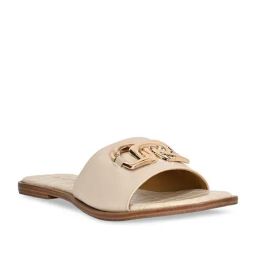 Rocia by Regal Women's Cream Casual Sandals-image-57