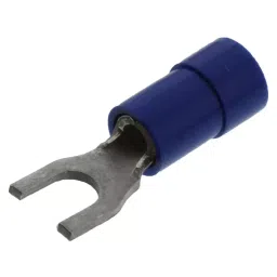 MOLEX Spade Crimp Terminals TERMINAL, FORK TONGUE, #8, 14AWG, BLU 19144-0020 (Pack of 10)-image-91