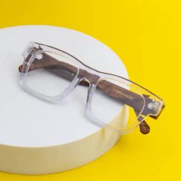 Ted Smith White Square Unisex Eyewear Frames image 5