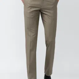 Van Heusen Brown Slim Fit Trousers-picture-31