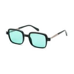 Irus Green Rectangular Sunglasses For Men-39