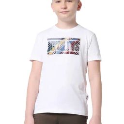 Jack & Jones Junior White Cotton Printed T-Shirt-picture-16