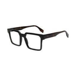 Ted Smith Black Square Unisex Eyewear Frames-picture-31