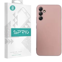 Sprig TPU Matte Back Cover for Samsung Galaxy A34 5G (Pink)-image-70