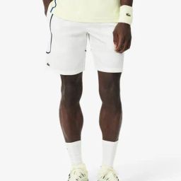 Lacoste White Regular Fit Sports Shorts-image-68