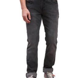 Parx Black Tapered Fit Jeans-image-66