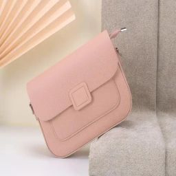Mochi Pink Medium Cross Body Bag-59