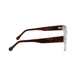 Ted Smith White Square Unisex Eyewear Frames image 4