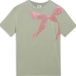 Puma Kids Green Printed Cotton Relaxed Fit T-Shirt-picture-24