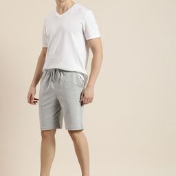 Invictus Indoor Men Solid Mid-Rise Regular Shorts-image-69