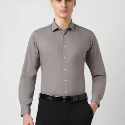 Van Heusen Grey Slim Fit Shirt-image-66
