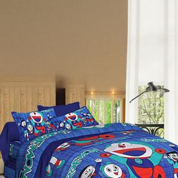 E Elma Unisex Blue Bedsheets-image-36