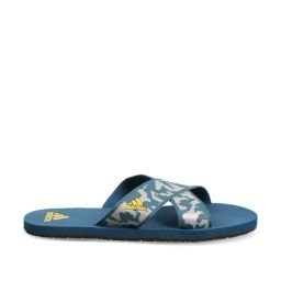 Adidas Men's DISTINCTO M Teal Cross Strap Sandals-24