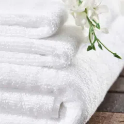 DDECOR Live Beautiful White Cotton 625 GSM Hand Towel - Set of 1-image-99