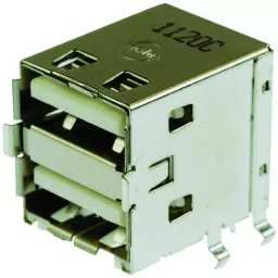 MOLEX Stacked USB Connectors USB STACKED CONN, DUAL, 2.0 TYPE A, 4POS 67298-4091 (Pack of 5)-image-16