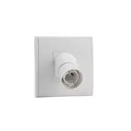 Philips Modular Lamp Holder White Color Angular and B22 Bulb Base, 913713859301-11