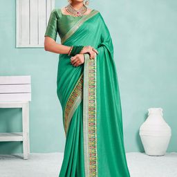 Anouk Rustic Zari Silk Blend Saree-picture-51