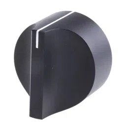 RS PRO 31.8 mm Black Potentiometer Knob for 6 mm Shaft, 4672536-image-59