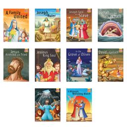 Bible Classic Story Books Set of 10 - English-14